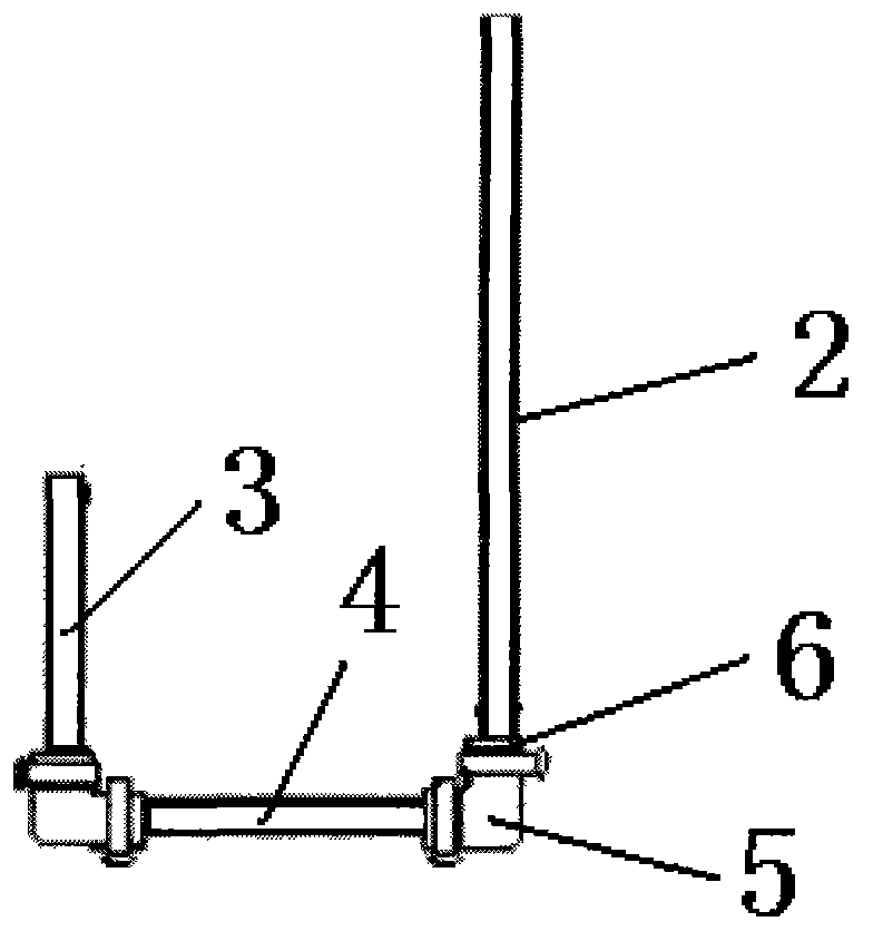 Solar hot water temperature gradient manifold