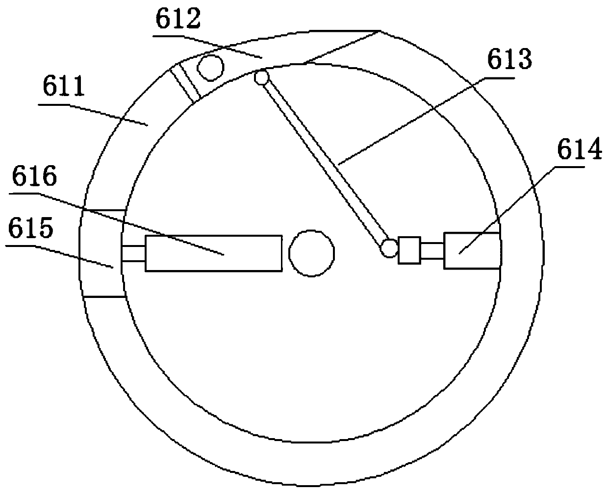 Steel bar processing device in field of civil engineering