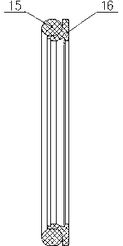 Vacuum water-cooling rotary joint