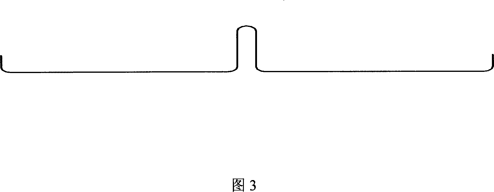 Flashing and usage thereof and method for preventing water seep in cement concrete pavement and bridge surface slab joint