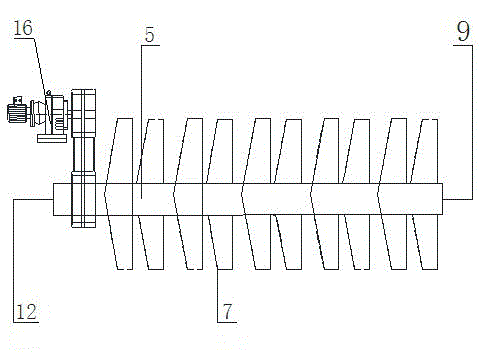 Novel sludge drier