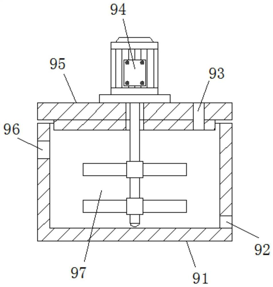 A turbocharged air duct device for a lead-free reflow soldering machine