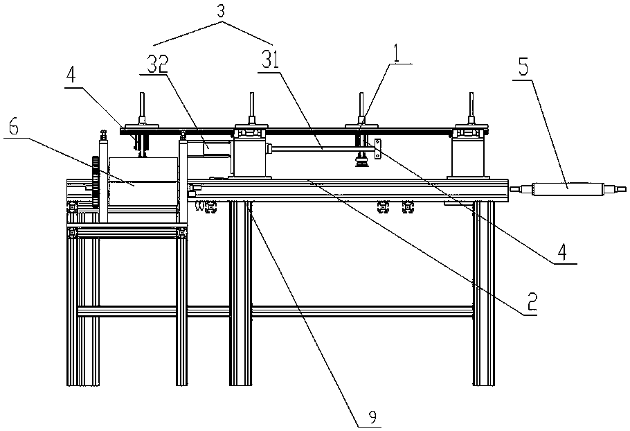 Edgefold type packaging box molding equipment