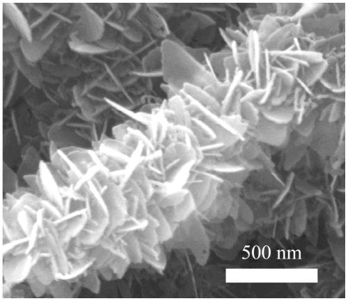 Three-dimensional In2O3/SnO2 core-shell nanocomposite for detecting formaldehyde gas and gas sensor prepared therefrom