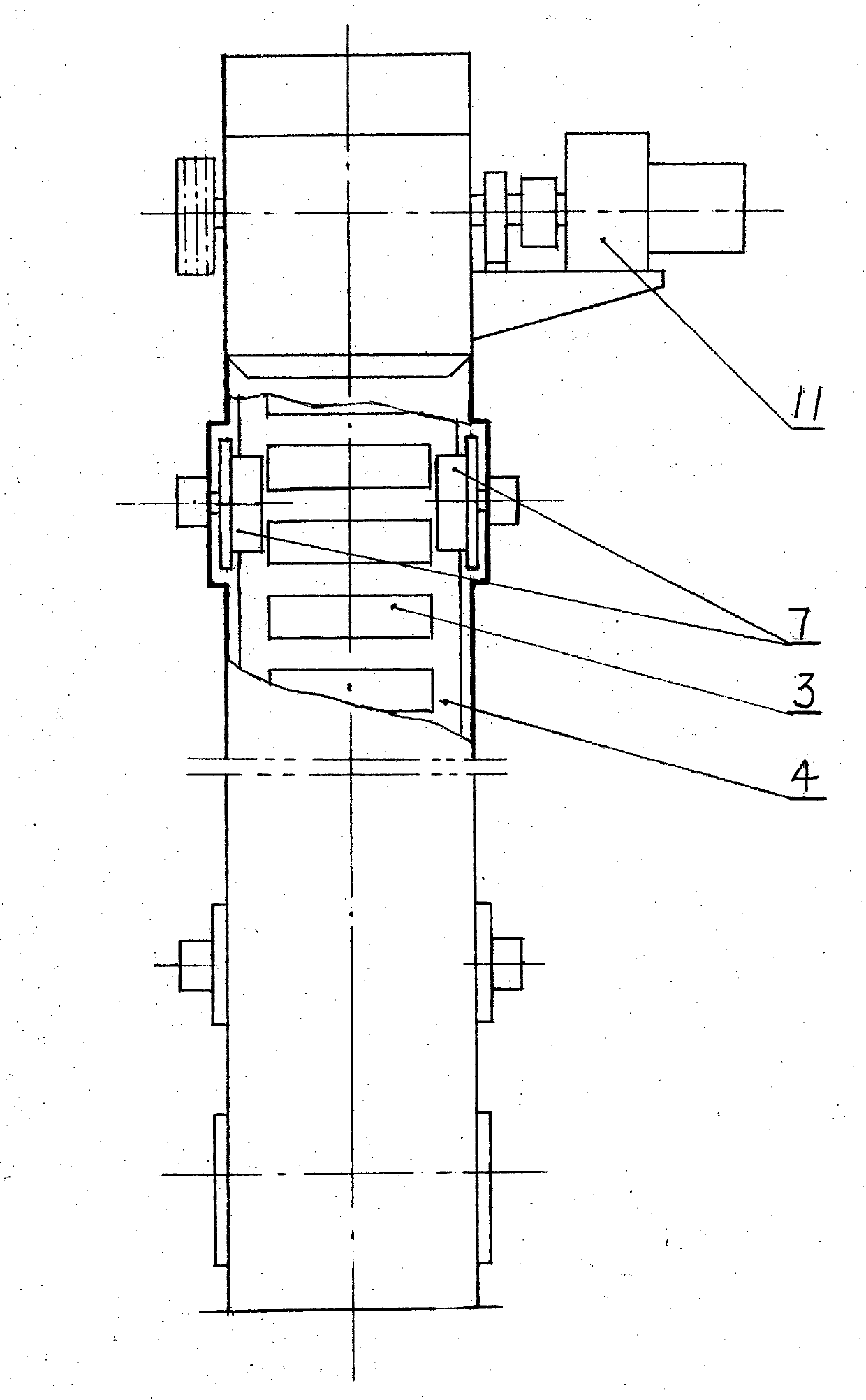 Non-breaking corn hoister