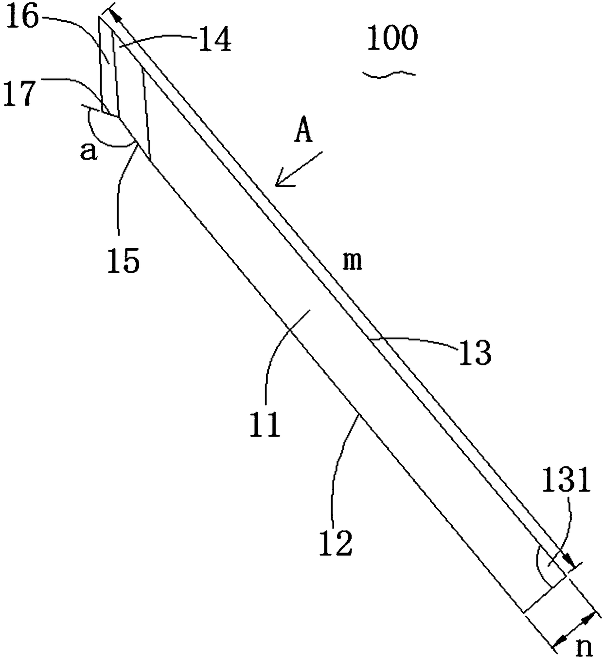 Cut-off knife for strip cutter