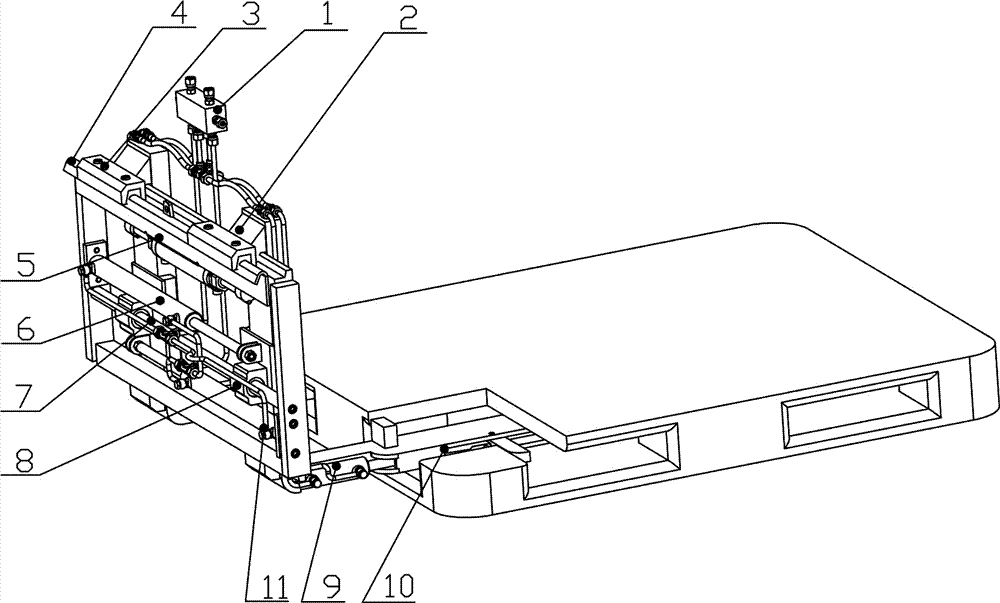 Forklift automatic operation system