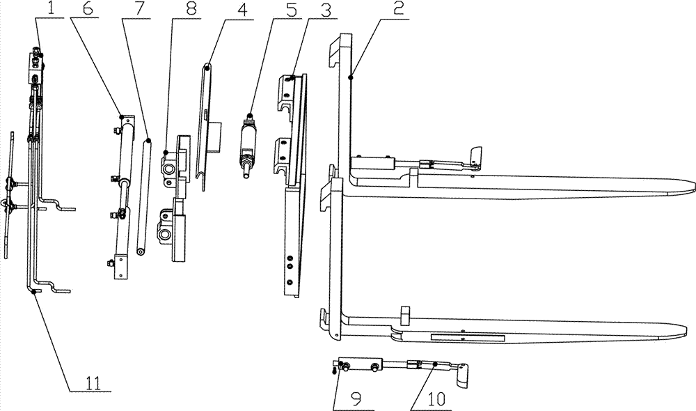 Forklift automatic operation system