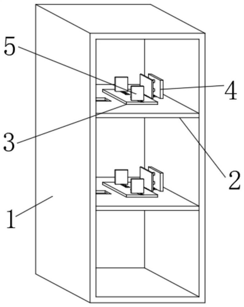 Blood storage device for blood transfusion department