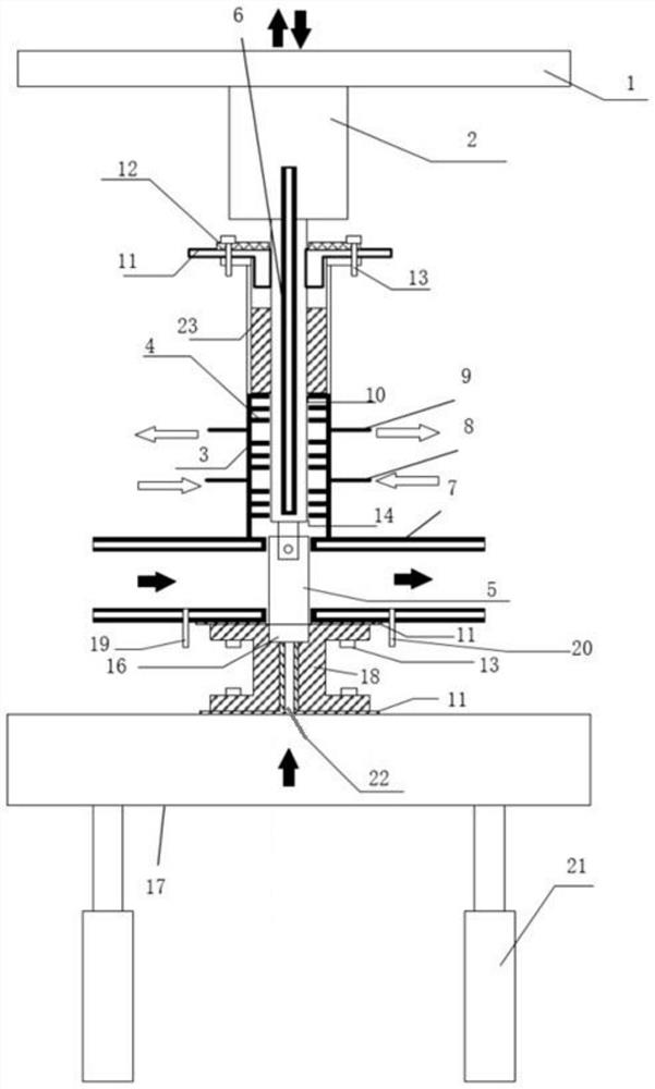 Novel labyrinth sealing structure and pull rod sealing system