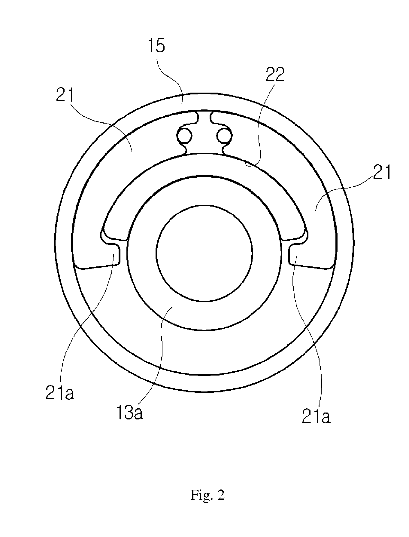 Recliner for vehicle seat