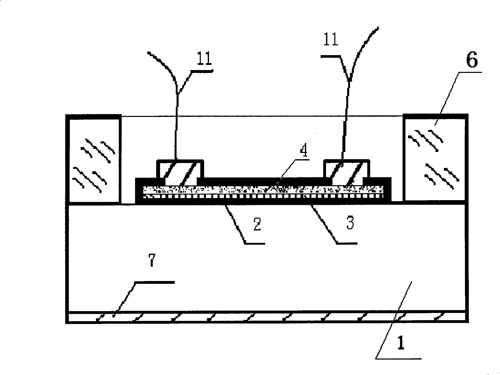 Antiradiation pressure sensor