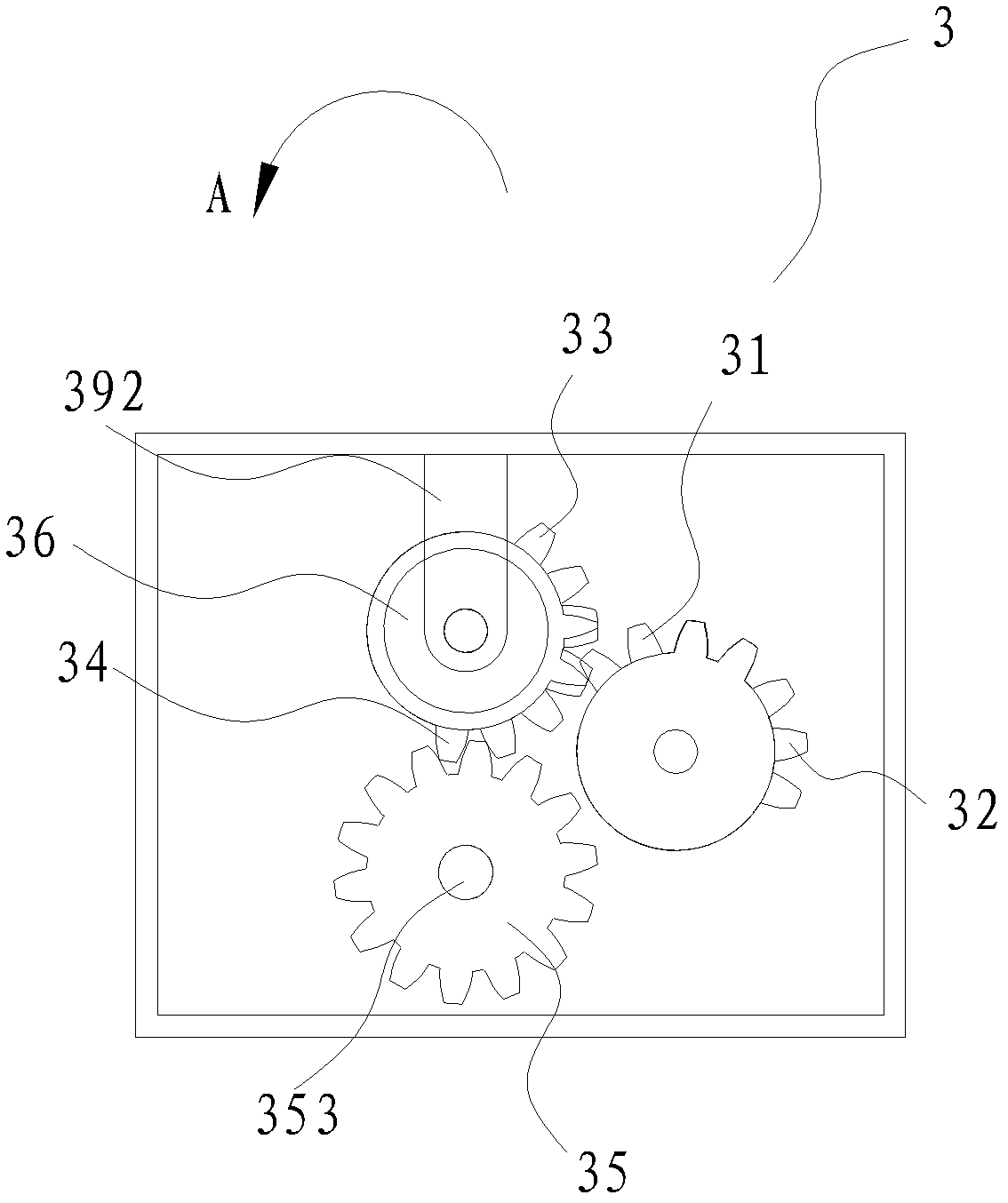 Drawer component and refrigerator with same