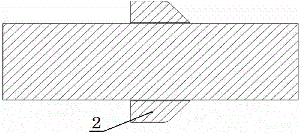 Manufacturing method for large internal T-shaped ring forge piece blank of SB564UNS N06690 alloy