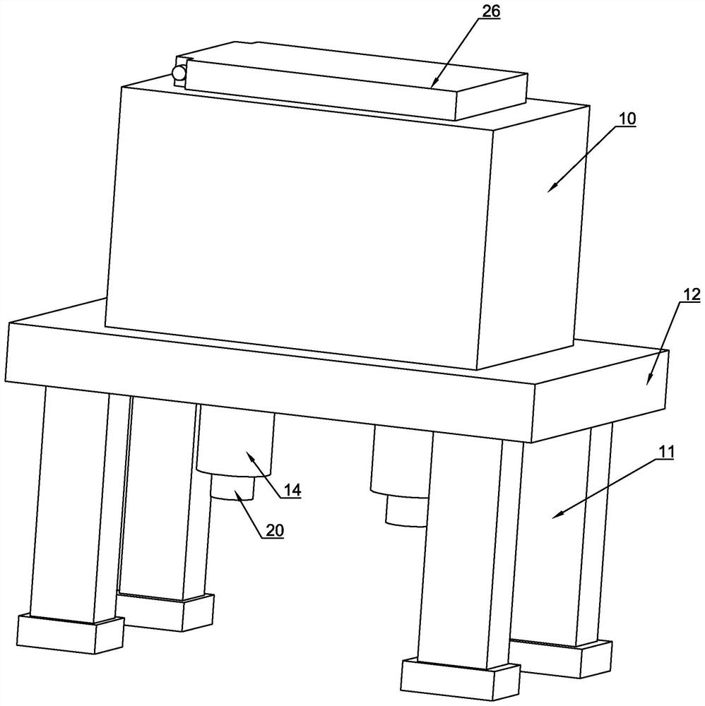 Water service device for automatically detecting river water quality