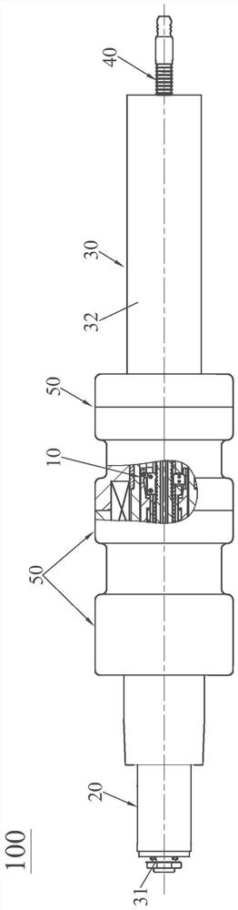 Control rod driving mechanism and anti-deflection claw assembly thereof