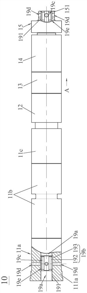 Control rod driving mechanism and anti-deflection claw assembly thereof