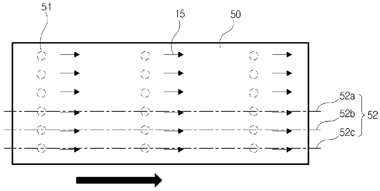 Cooling structure for vane