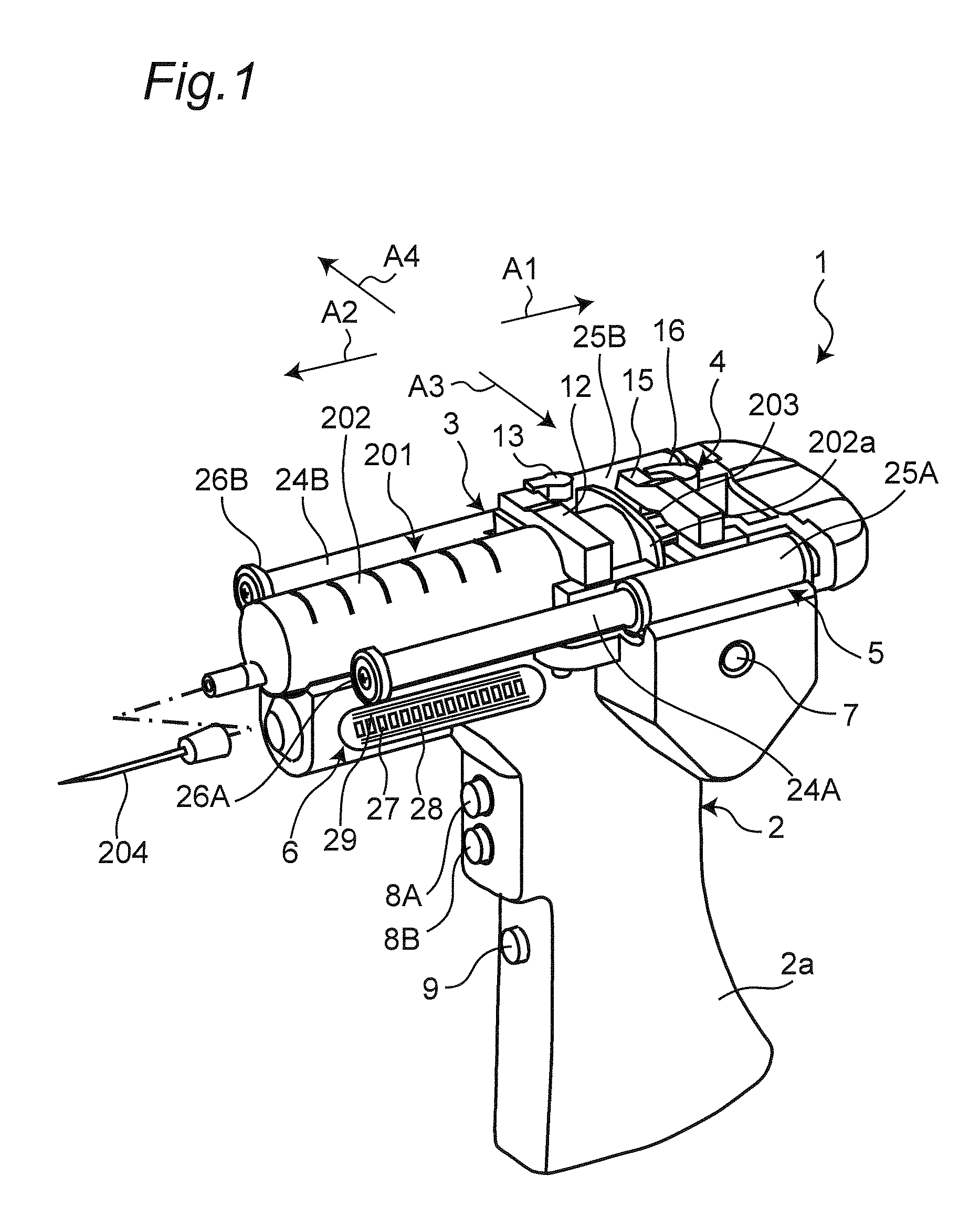 Syringe drive device and medication dispensing apparatus