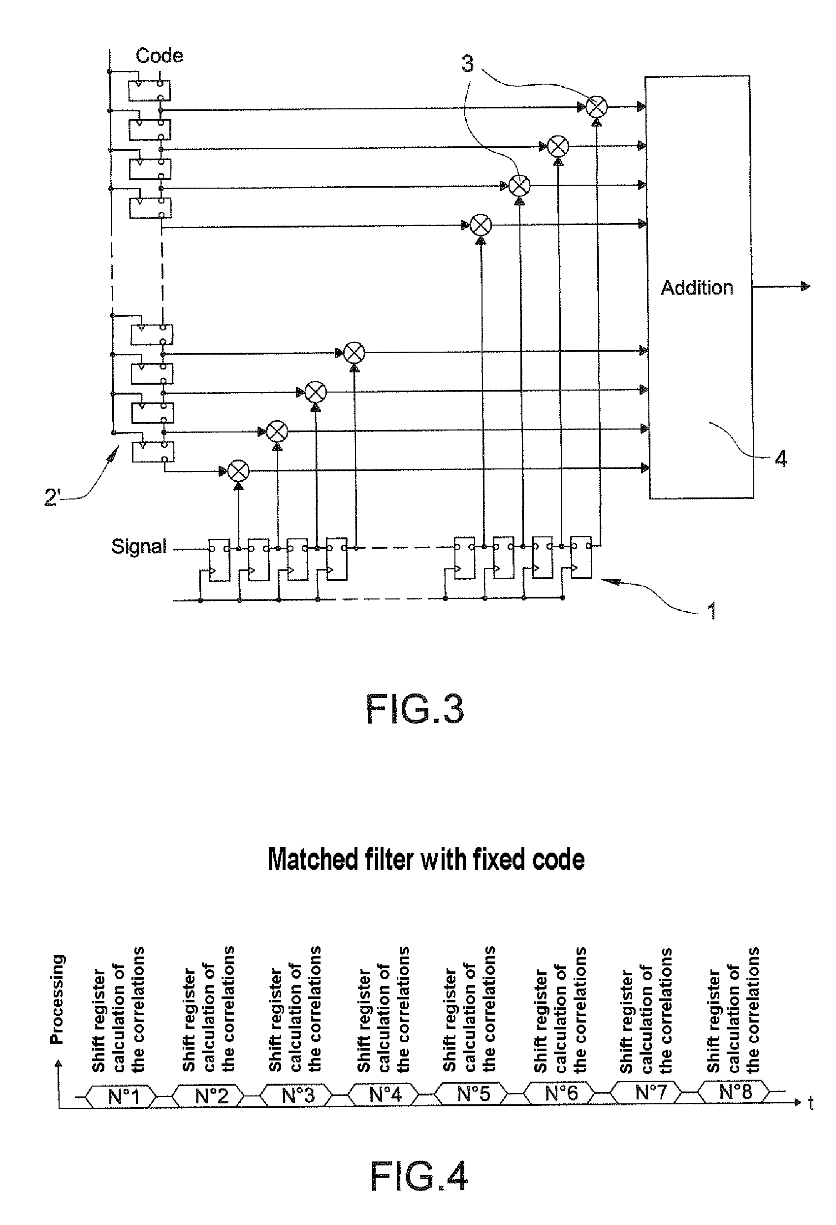 Method and device for receiving a degraded radionavigation signal