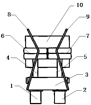 Hydraulic drive gear tasseling farm device