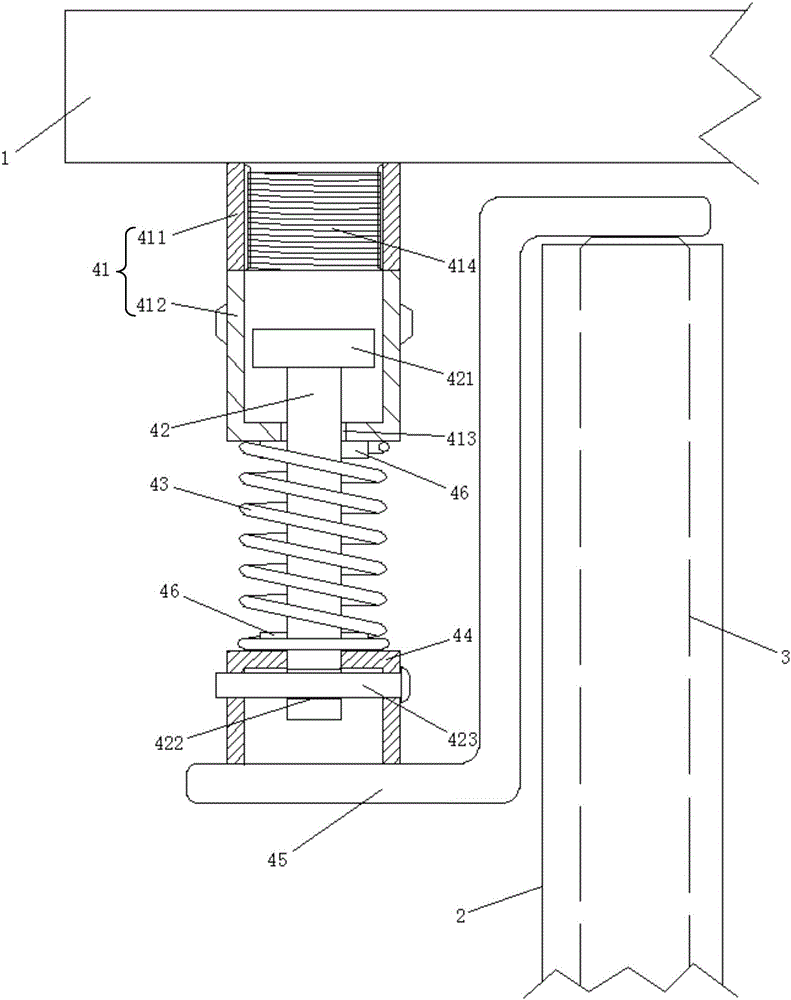 Medical flat car with damping and lifting functions