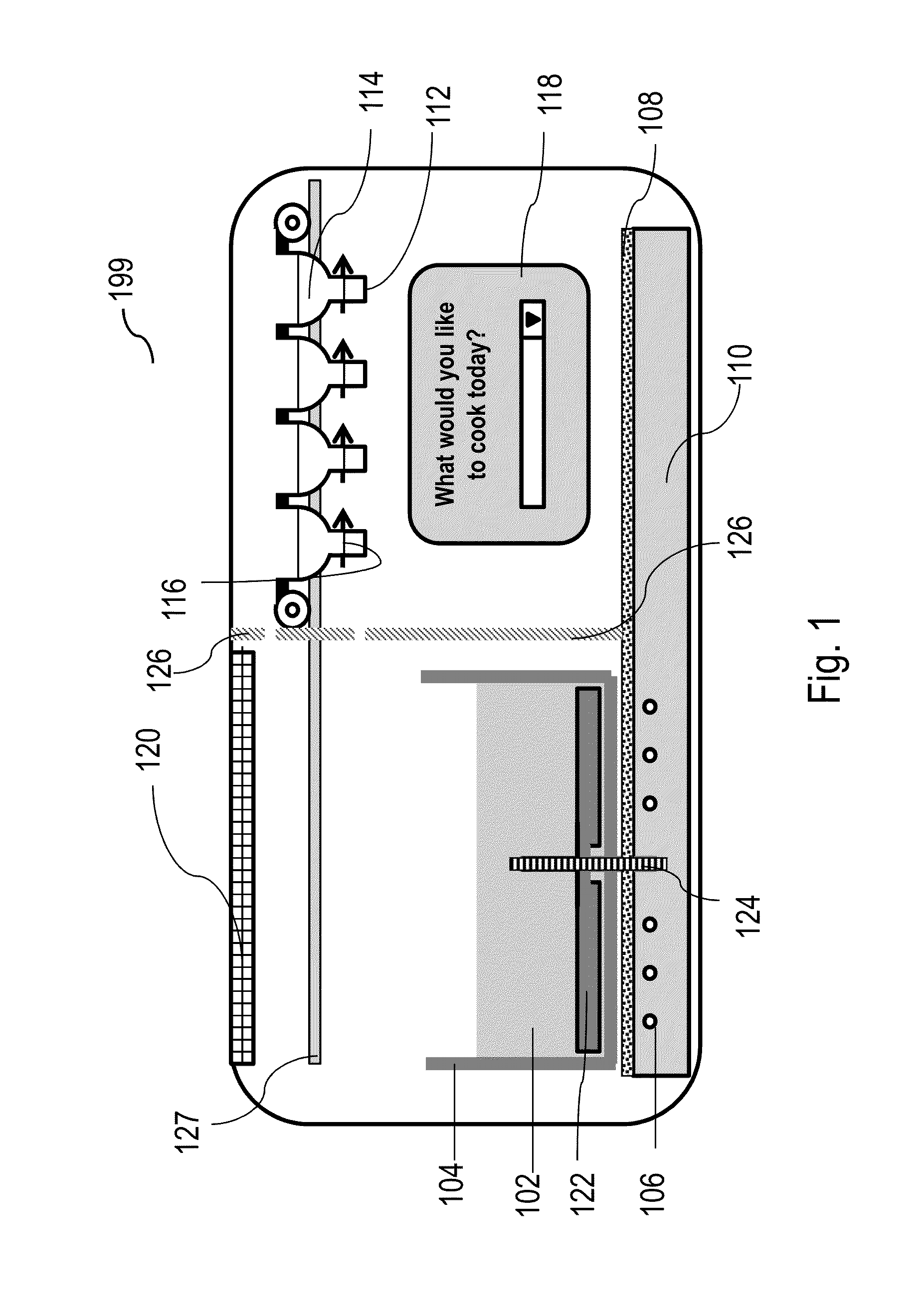 Automated cooking machine using a cartesian bot