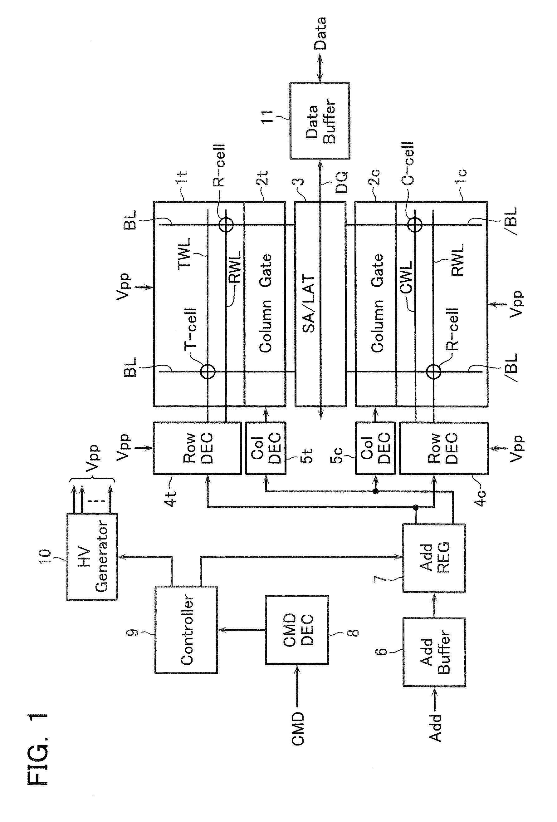 Semiconductor memory device and data write method thereof