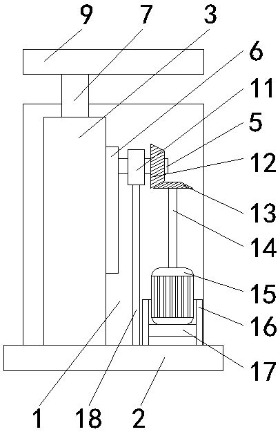 Machine tool capable of realizing rapid vibration