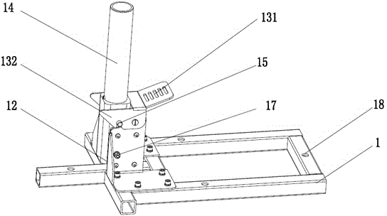 Antenna support rod system rapidly deployed through erecting by single person