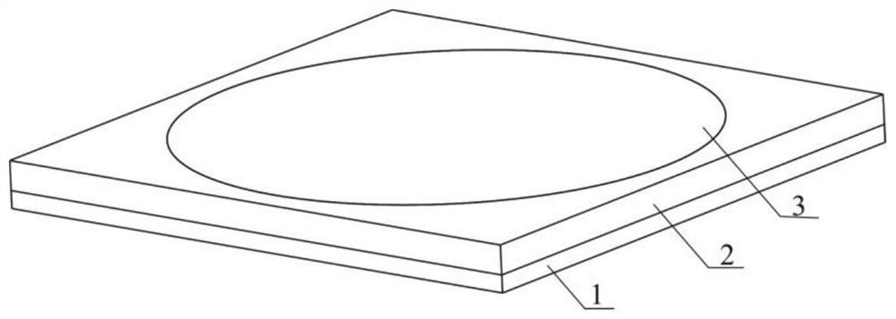 A kind of constrained ceramic-metal composite bulletproof armor plate and its preparation method