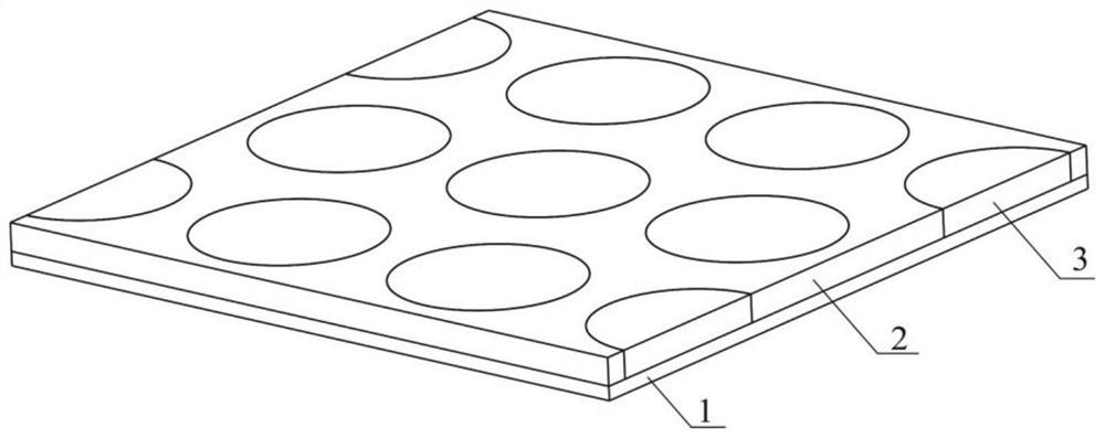 A kind of constrained ceramic-metal composite bulletproof armor plate and its preparation method