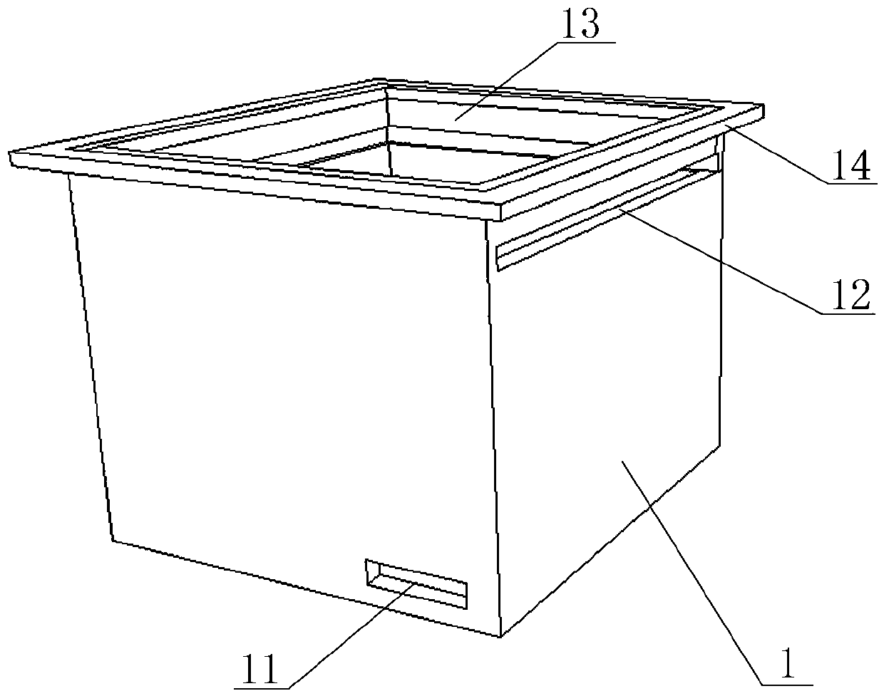 Facility bee pollination protection device