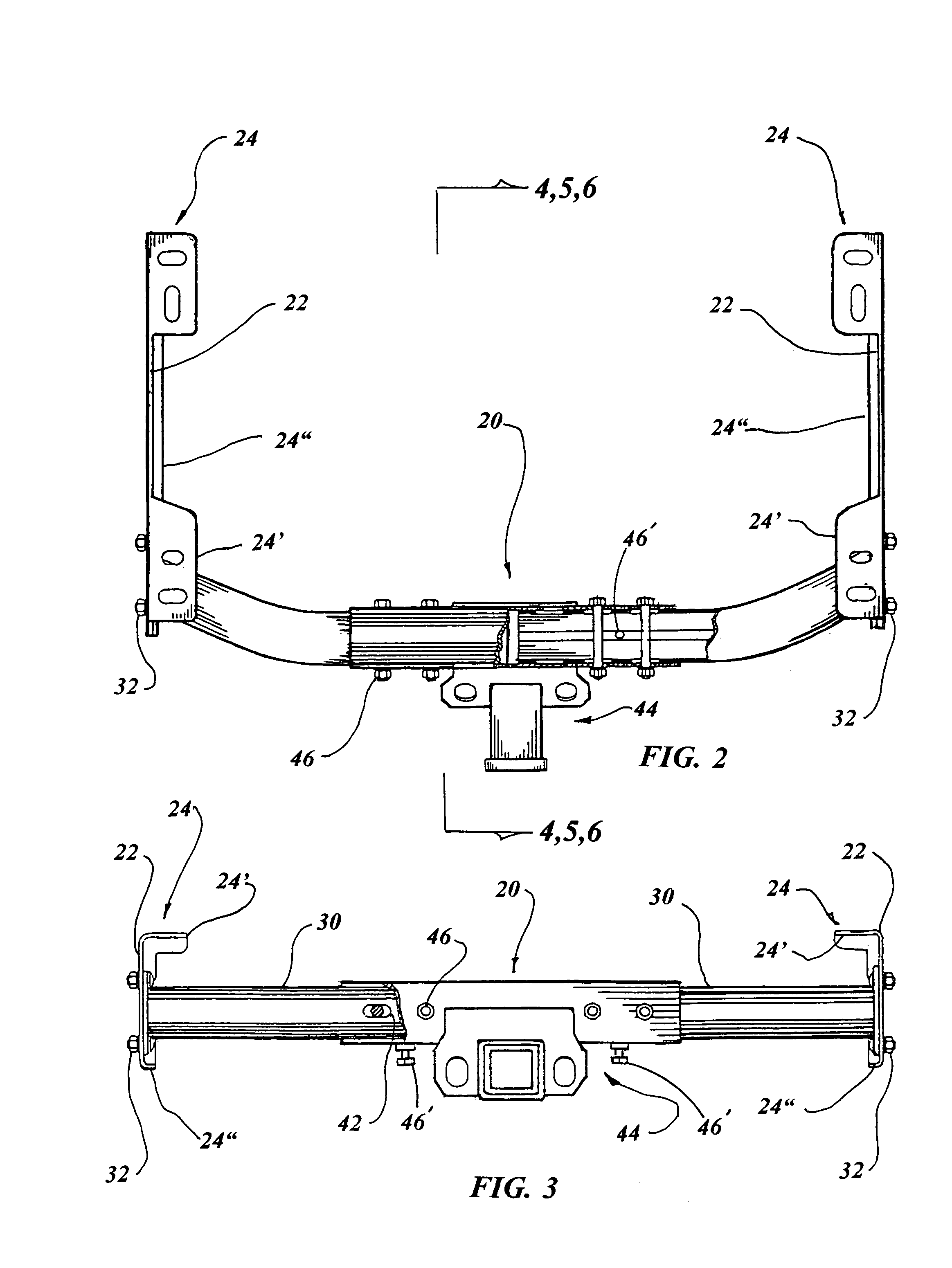 Adjustable receiver hitch