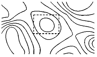 Contour line generation optimization method with geological direction characteristics