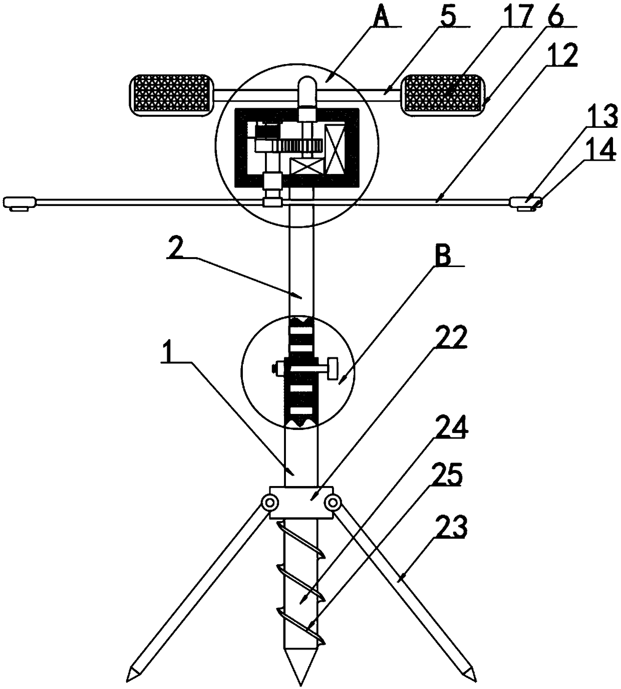 Bird repelling device for orchards