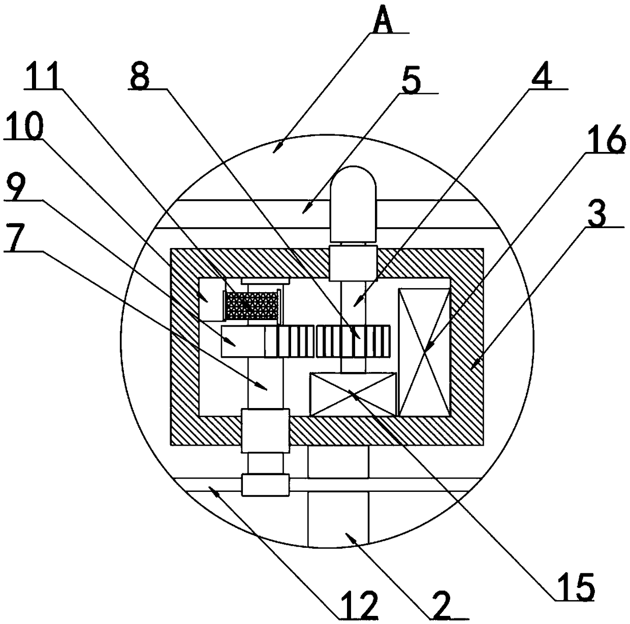 Bird repelling device for orchards