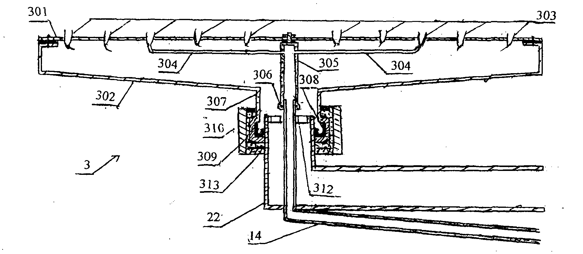 Atomizing dish washing machine