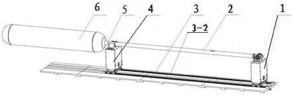 A large-span liftable variable deflection cantilever throwing device