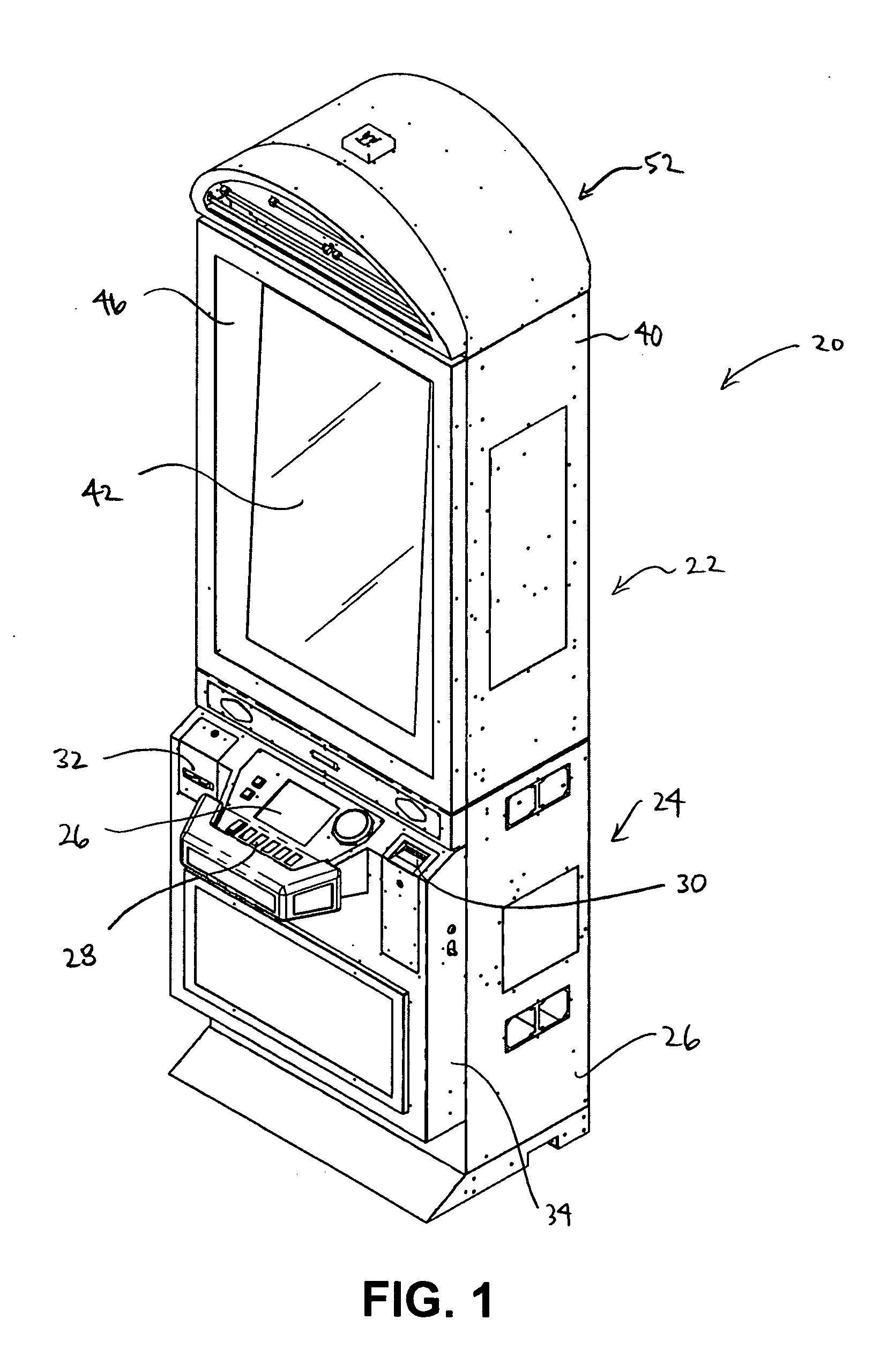 Modular gaming machine