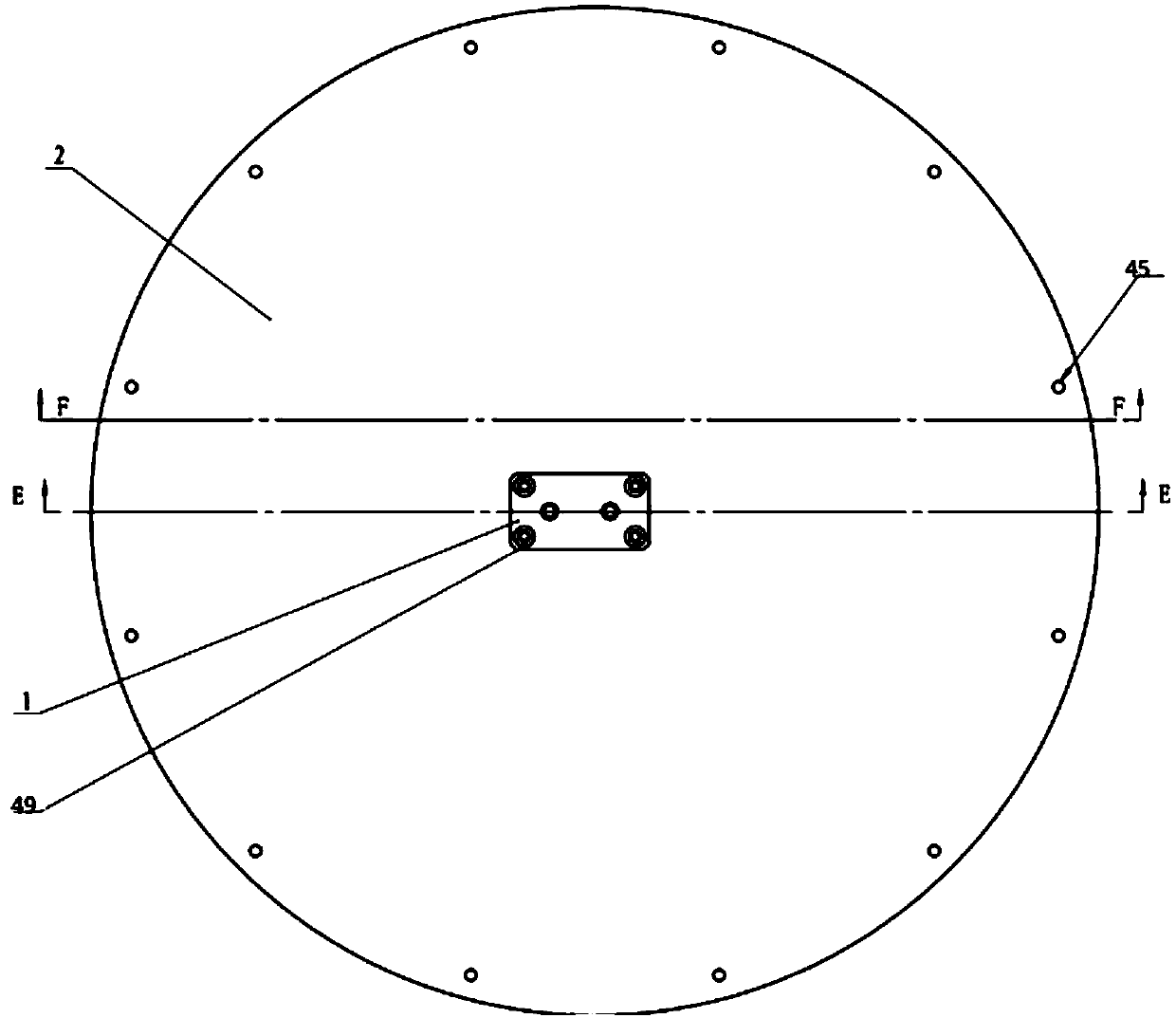 Gas homogenizing device and semiconductor processing equipment