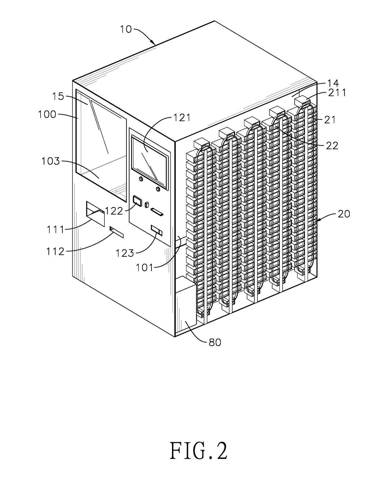 Food vending machine and operation method thereof