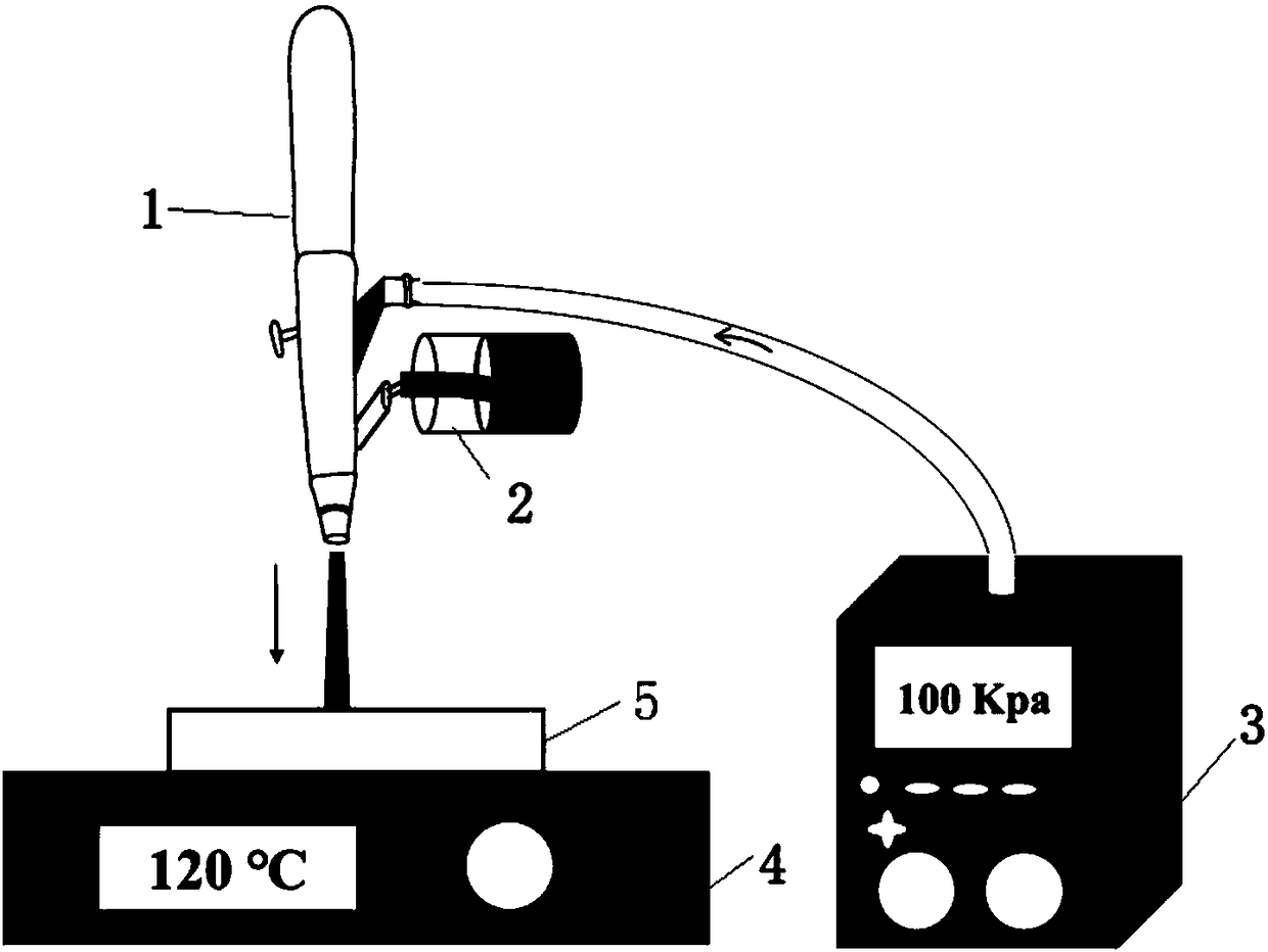 Method of preparing perovskite nanocrystalline film by spraying