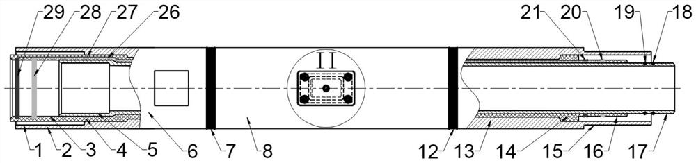 Geothermal well temperature measuring nipple