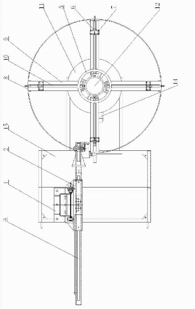 Adjustable rotation polishing machine