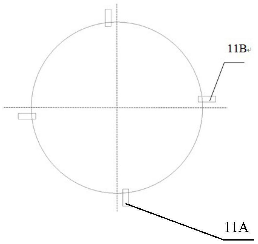 A high-efficiency coal gasification reaction device and high-efficiency coal gasification reaction method