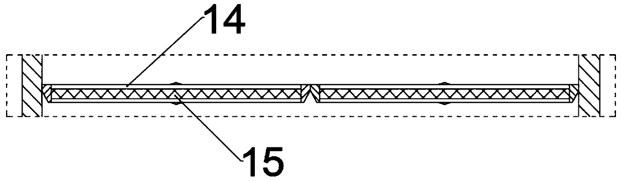 Telescopic composite mechanical arm cleaning device