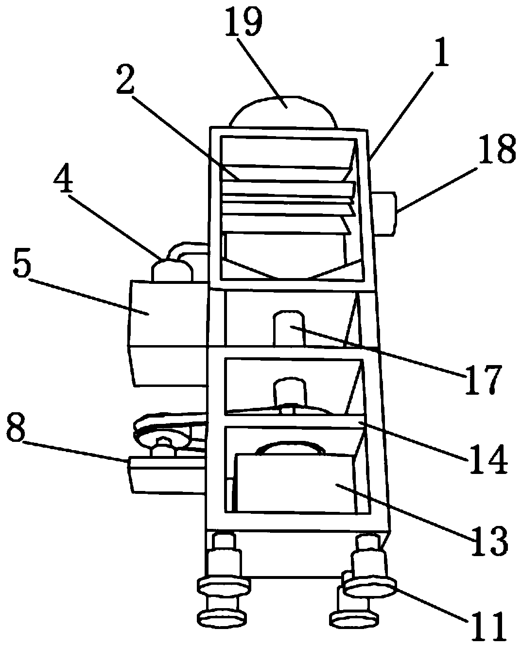 Multifunctional medicinal material processing device