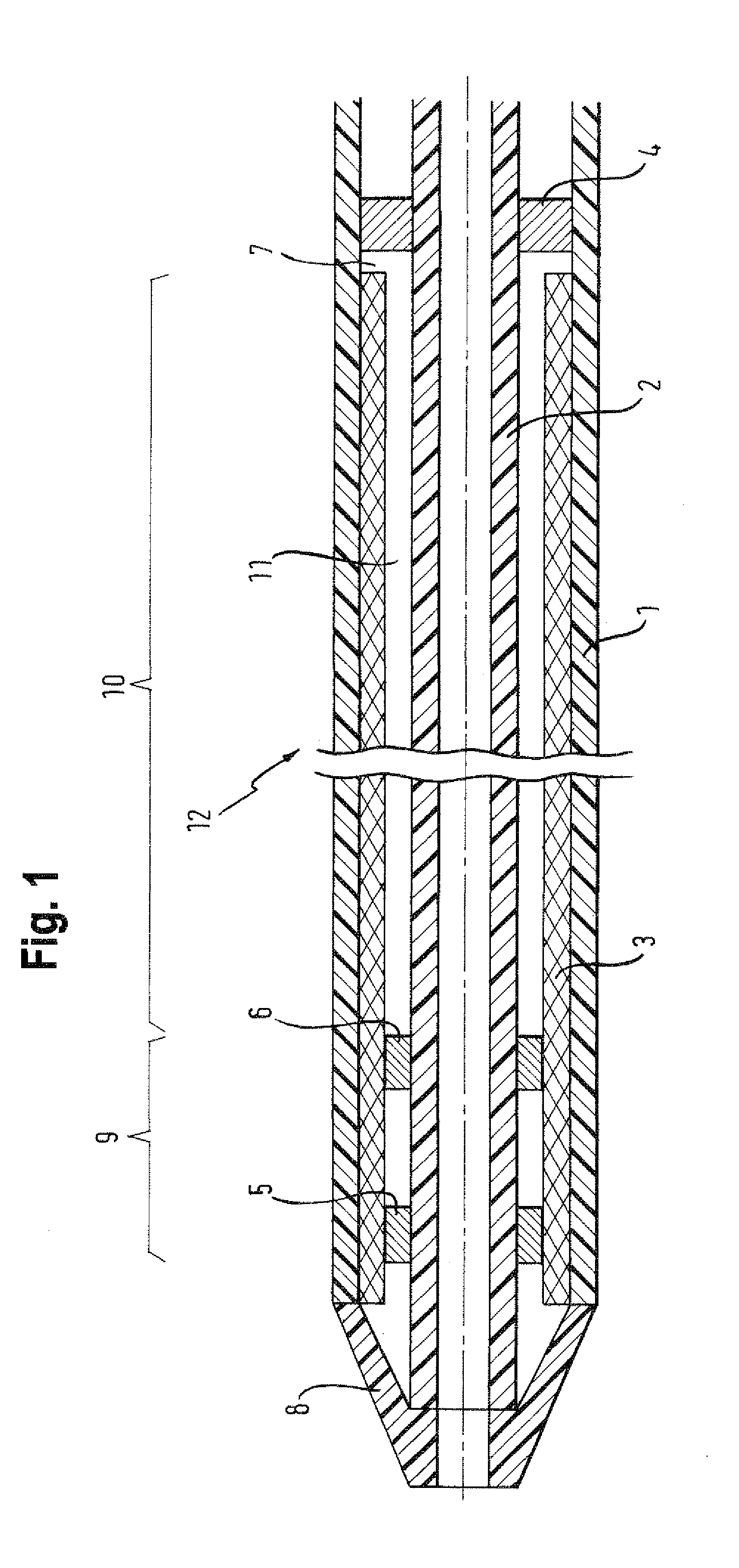 Delivery device for delivering a stent device