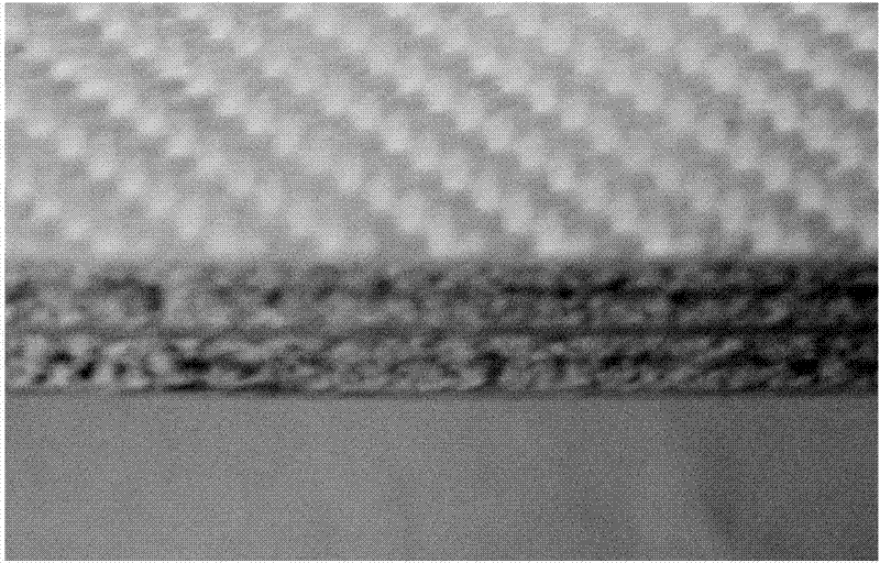 Wave-transmitting material with broadband resin matrix interlayer structure and preparation method of wave-transmitting material